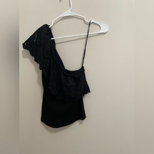 Black Old Navy Off the Shoulder Top